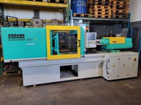 Injection Moulding Machine , Arburg Allrounder 470 E 1000-290 Used in ...